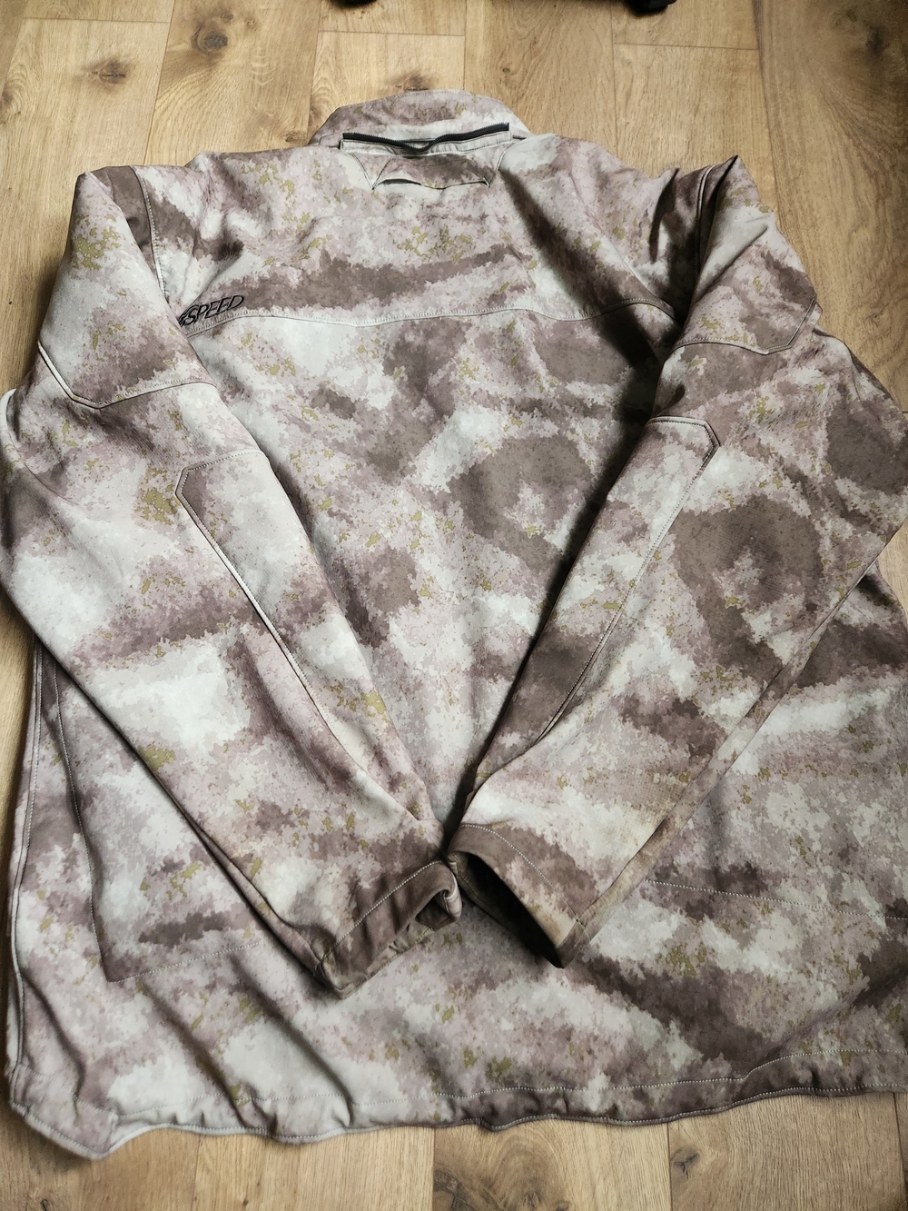 Browning Hells Canyon Speed Tan Camo Softshell Insulated Rain Jacket 3XL - Picture 7 of 9